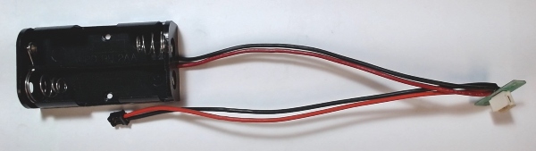 BRACKET / BATTERY HOLDER / DUAL AA BATTERY / W/CHARGE JACK / PS2 3V / PREMIER TRIPLEX 2-8-8-8-2 / GOOD FOR PROJECTS