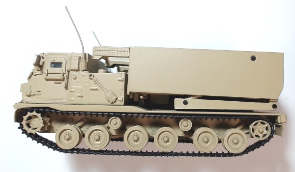 VEHICLE / M270 ROCKET LAUNCHER / DESERT TAN / $10.00 ADDITIONAL SHIPPING