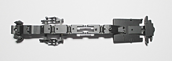 FRAME / W/SOME DETAIL PARTS AS SHOWN / HO SCALE N&W J CLASS LOCOMOTIVE 