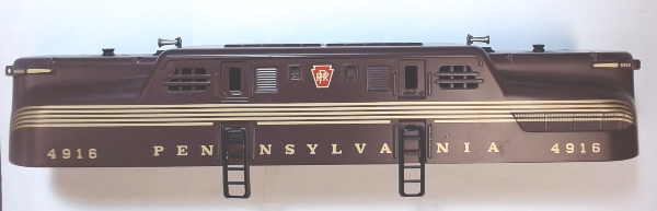 SHELL / RAILKING GG-1 / 30-5116-1 / AS SHOWN W/O PANTOGRAPHS 