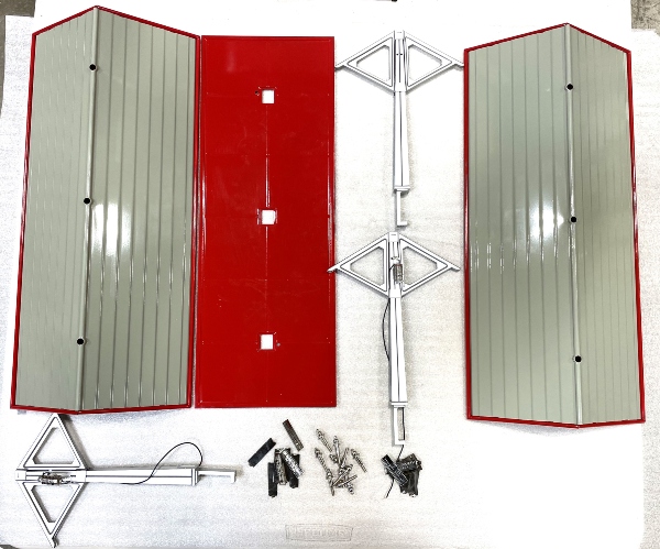 #155 SHED PARTS / AS SHOWN 