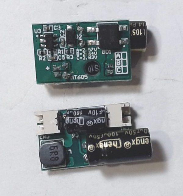 PCB / CONSTANT VOLTAGE / 2.64V / RAILKING O GONDOLA W/SNOWMEN / RAILKING ONE GAUGE FLAT CAR W/ SNOWMEN  & W/CHRISTMAS TREES / RAILKING FLAT W/HEADSTONES / 2025 RAILKING BOXCAR W/CHRISTMAS LIGHTS