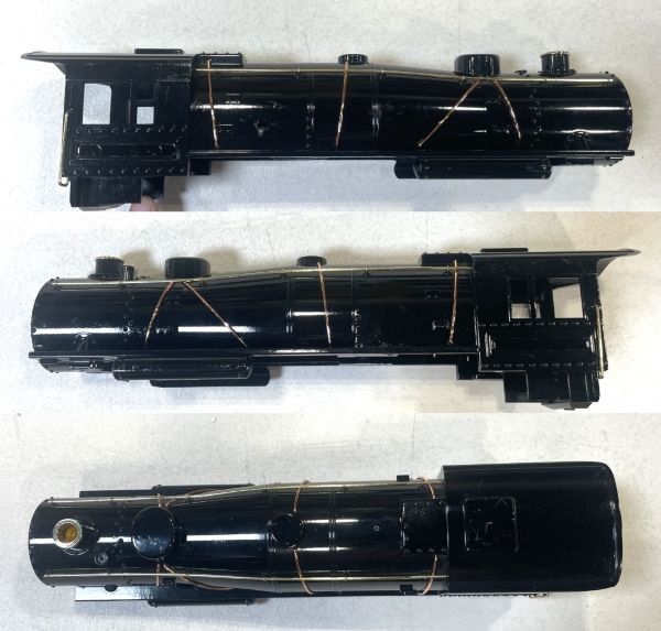 SHELL / BOILER / BLUE / SOME DETAIL PARTS, SCRATCHES & CHIPS / DORFAN 1134 / AS SHOWN