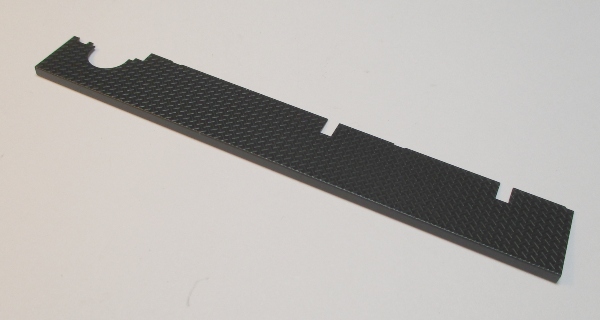 WALKWAY / RUNNING BOARD / LH SIDE / FRONT / BLACK / PREMIER RUSSIAN DECAPOD 2-10-0